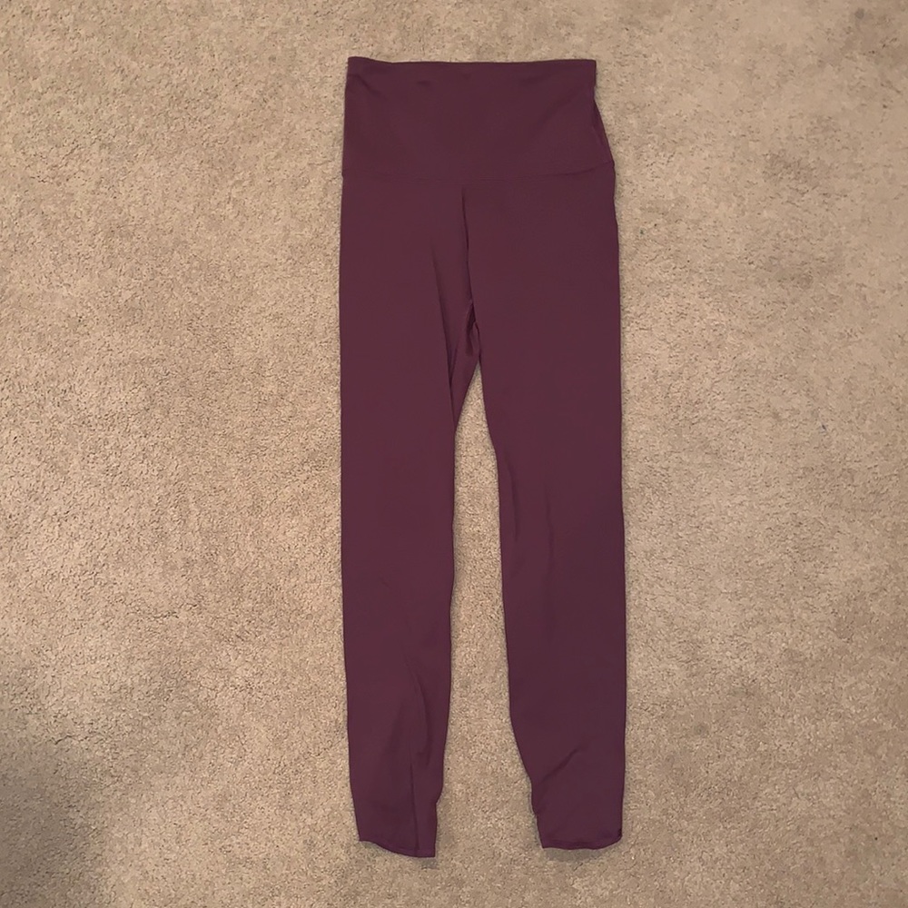 Burgundy Leggings